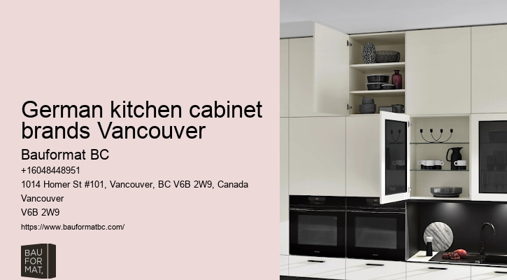 German kitchen cabinet suppliers Vancouver