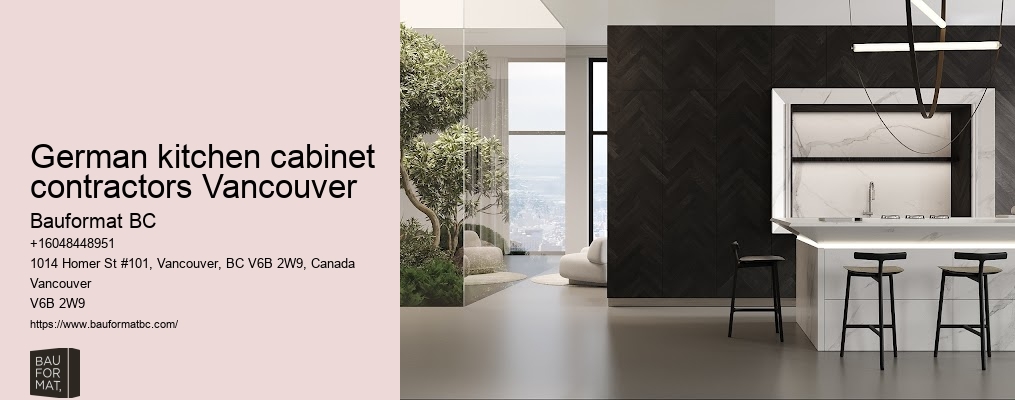German kitchen cabinet boutique Vancouver
