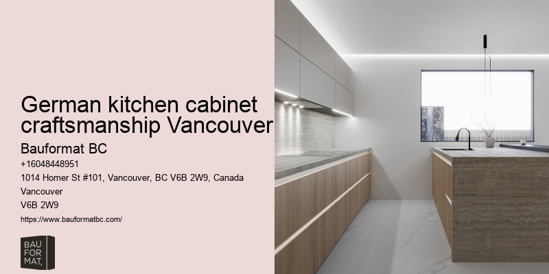German cabinetry collections Vancouver