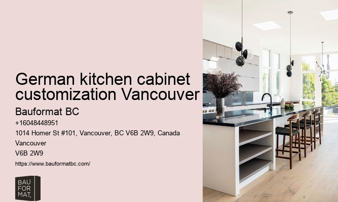 German cabinetry studio Vancouver