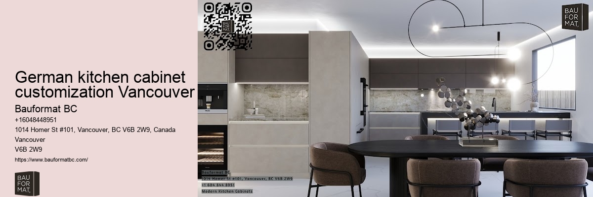 High-quality German cabinetry Vancouver