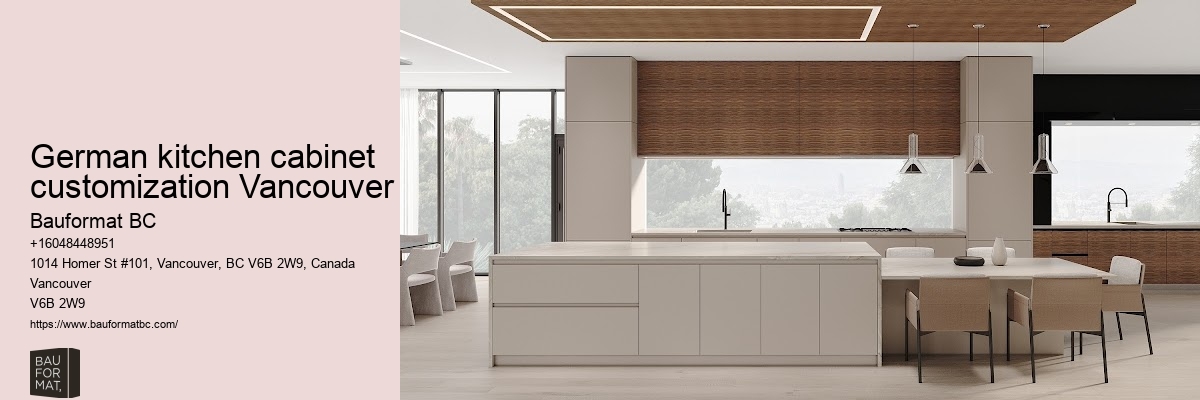 German cabinetry fitters Vancouver