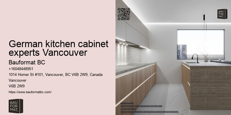 German kitchen cabinetry remodel Vancouver