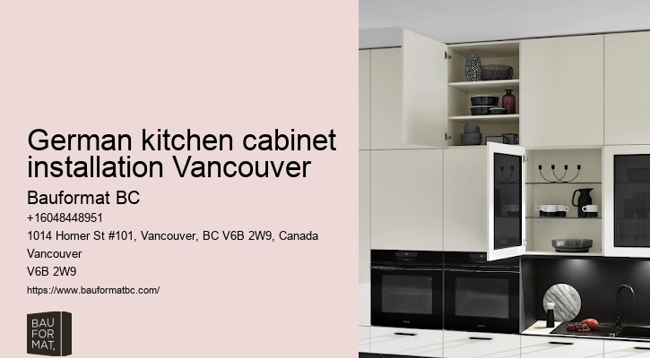German kitchen remodelling experts Vancouver