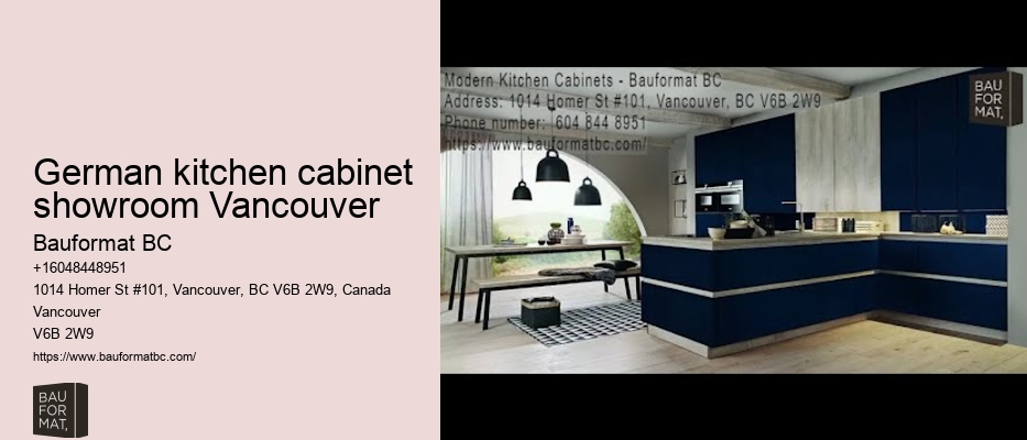 Innovative German cabinetry Vancouver