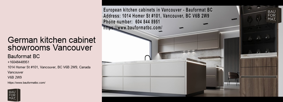 German kitchen cabinet finishes Vancouver