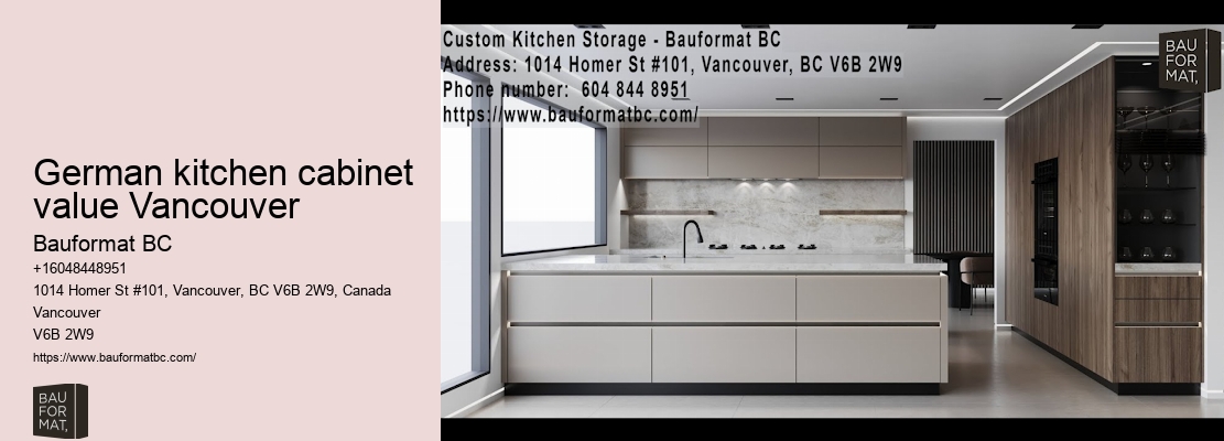 German kitchen lighting ideas Vancouver