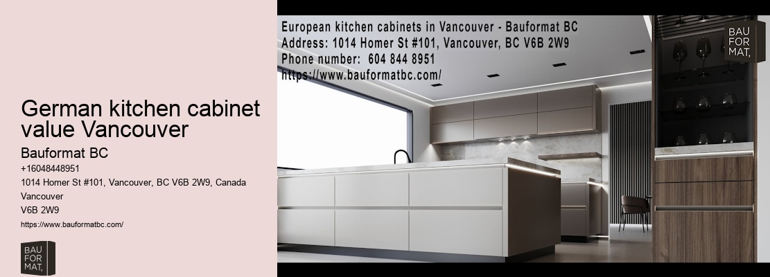 German kitchen reviews Vancouver