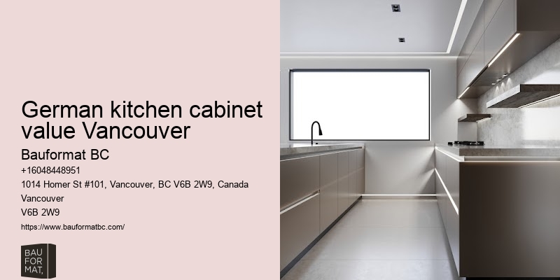 German kitchen cabinet installation Vancouver