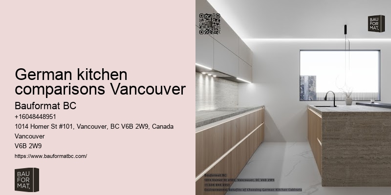 German kitchen remodelling services Vancouver