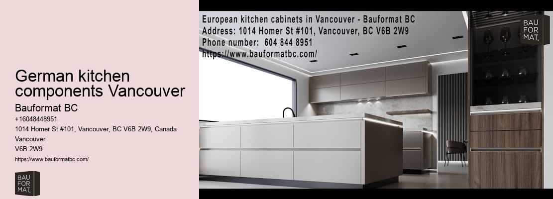 German kitchen cabinet services Vancouver
