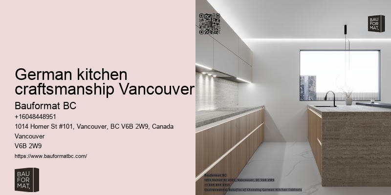 German kitchen interior design Vancouver