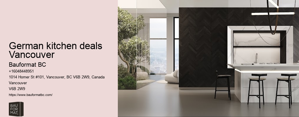 German cabinetry outlets Vancouver