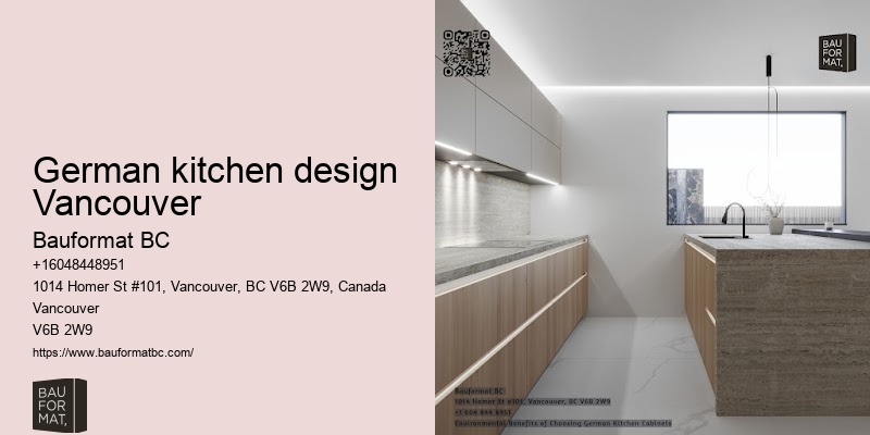 German kitchen renovation budget Vancouver
