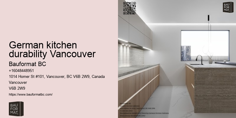 German kitchen refurbishments Vancouver
