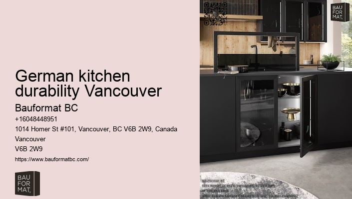 German kitchen prices Vancouver