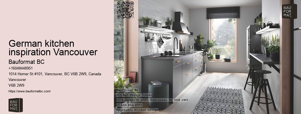 German kitchen guidelines Vancouver
