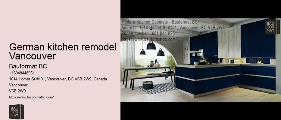 Functional German kitchen comparisons Vancouver