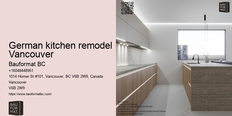 Premium German kitchen cabinets Vancouver