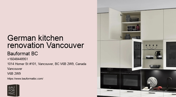 German kitchen cabinet makers Vancouver