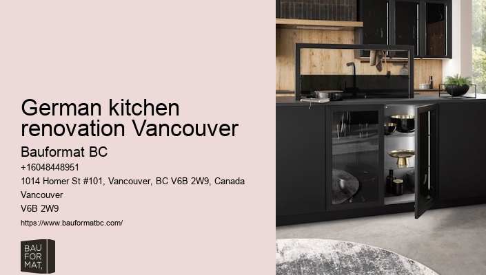 German kitchen cabinet modernism Vancouver