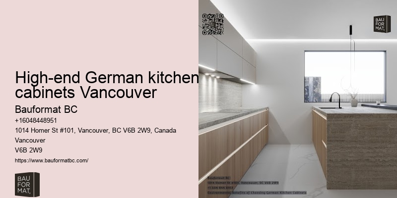 German kitchen pricing Vancouver