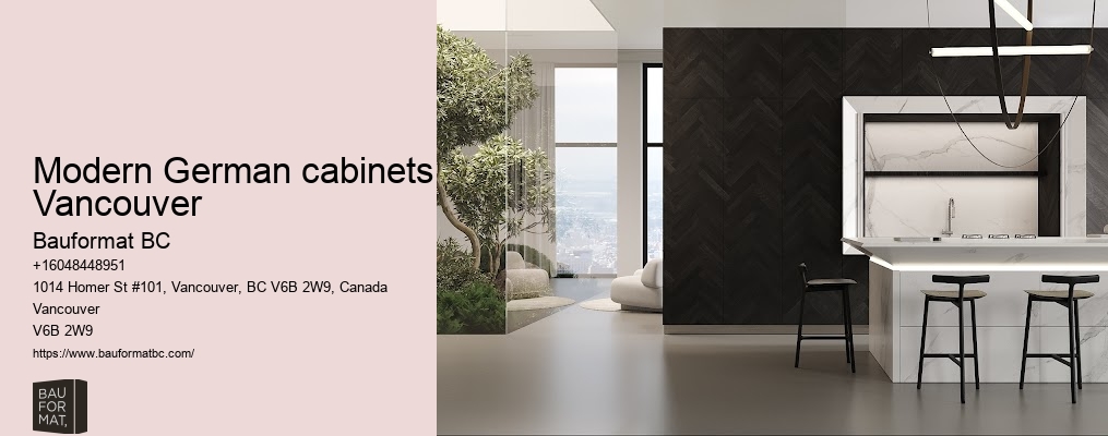 High-end German kitchens Vancouver