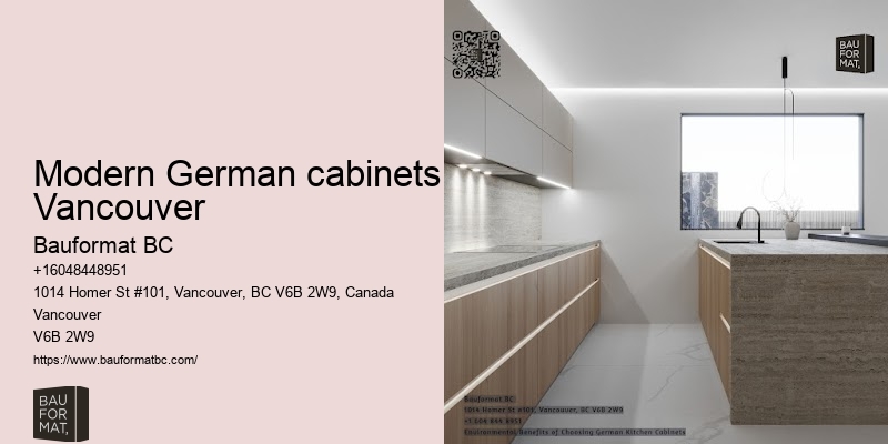 German kitchen trends 2024 Vancouver