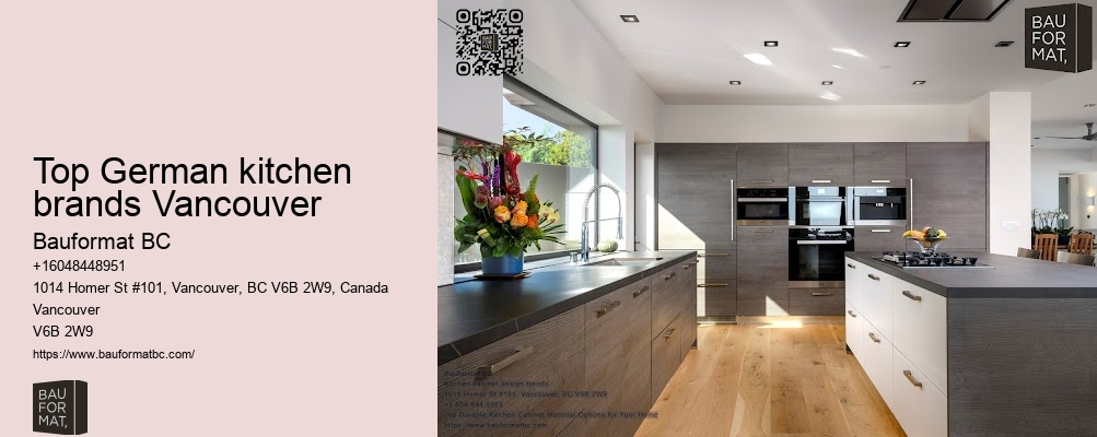 German kitchen company Vancouver