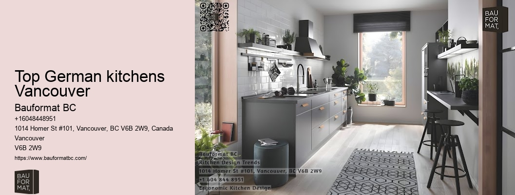 Customized German cabinetry solutions Vancouver