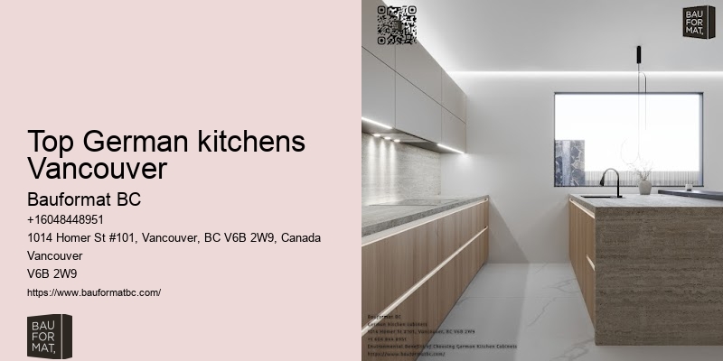 German kitchen cabinet prices Vancouver