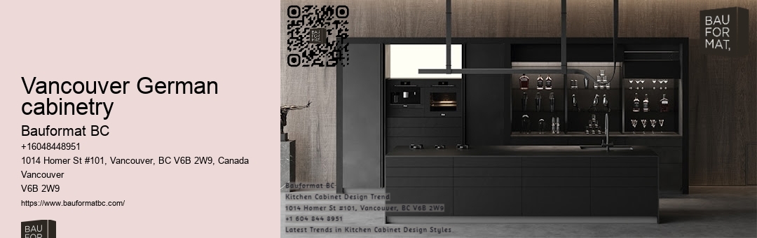 German kitchen aesthetics Vancouver