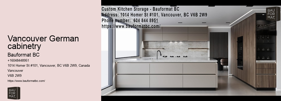 Elegant German kitchens Vancouver