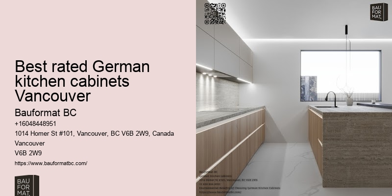 Personalized German kitchen cabinet designs
