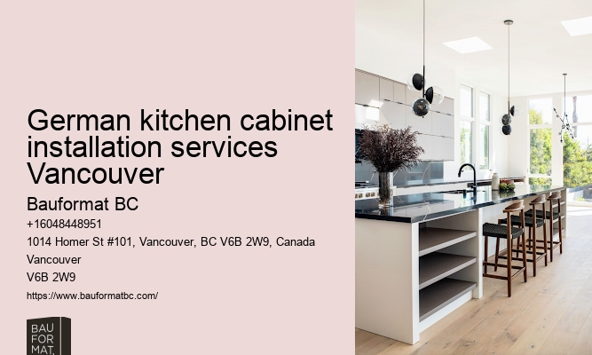 German kitchen cabinets dealers Vancouver