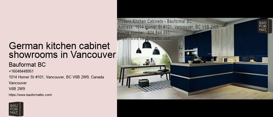 Reliable German kitchen cabinets Vancouver