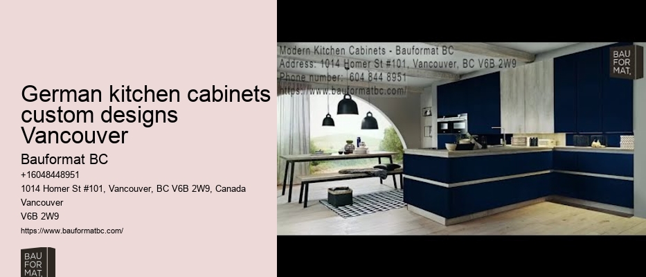 German kitchen cabinet installation services