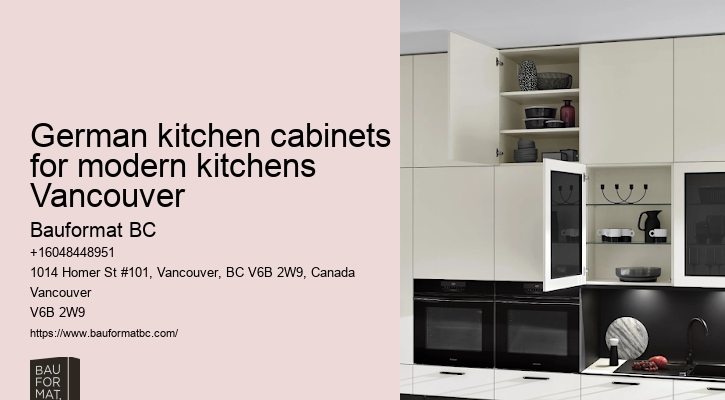 German kitchen project Vancouver