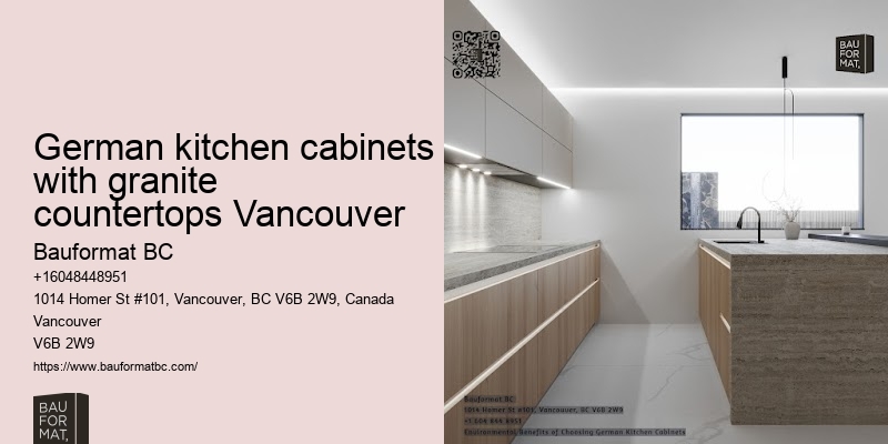 German kitchen cabinets for townhome kitchens Vancouver