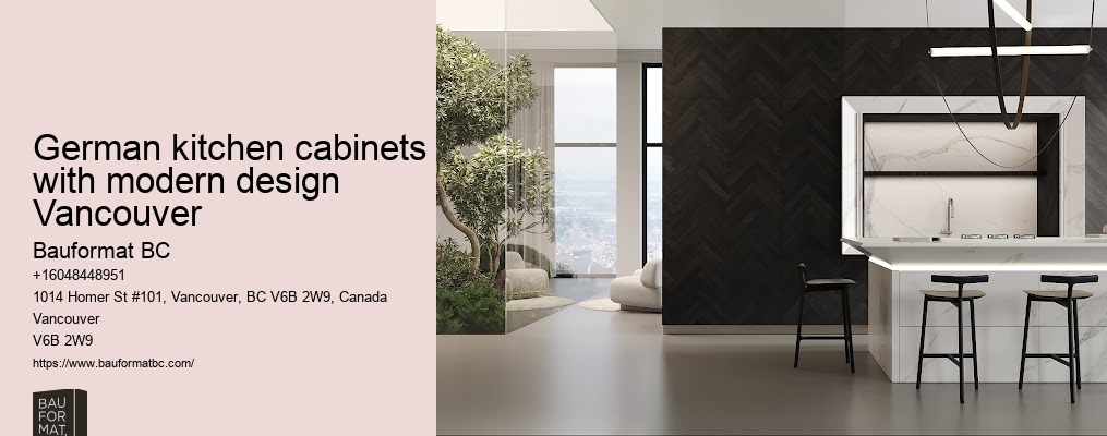 Efficient German kitchen cabinet installation solutions Vancouver