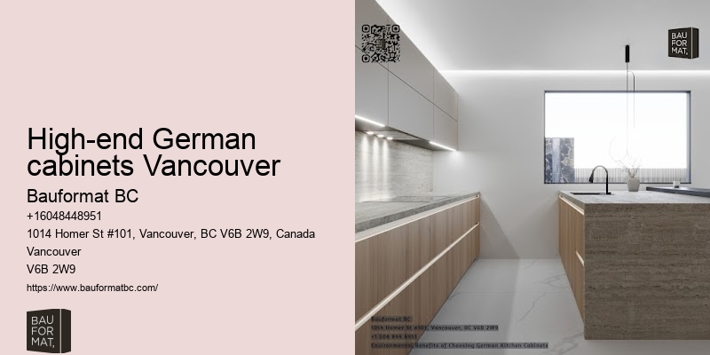 Where to buy German kitchen cabinets in Vancouver