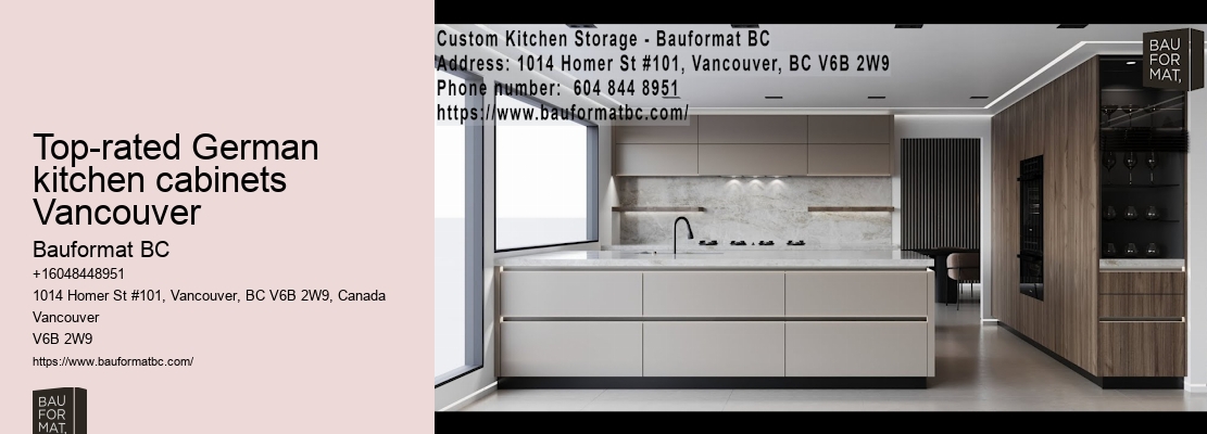 Classic German kitchen cabinet styles Vancouver