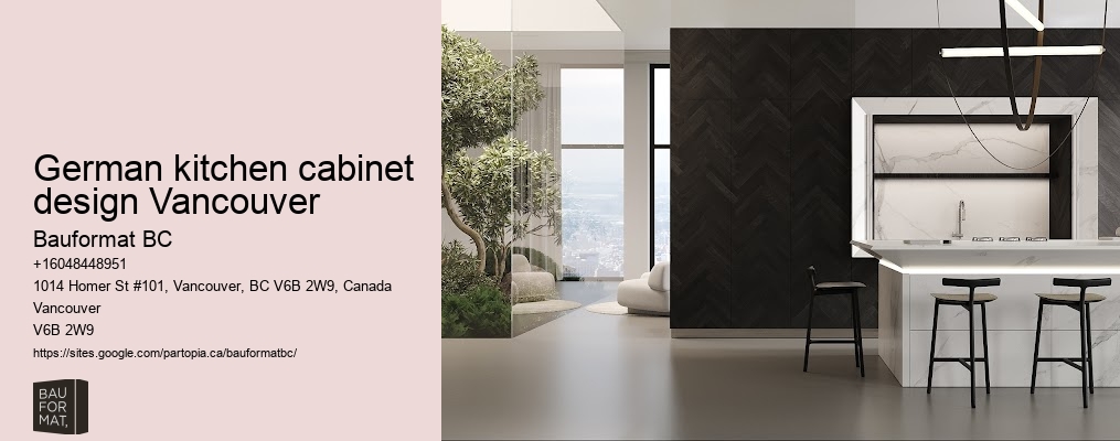 German kitchen cabinets lacquered finish Vancouver