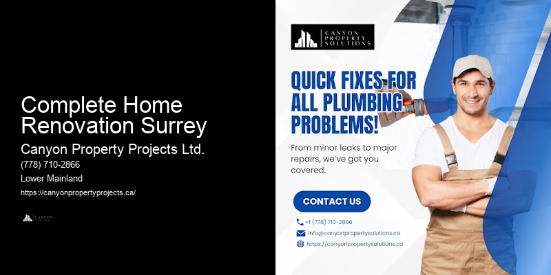 Complete Home Renovation Surrey