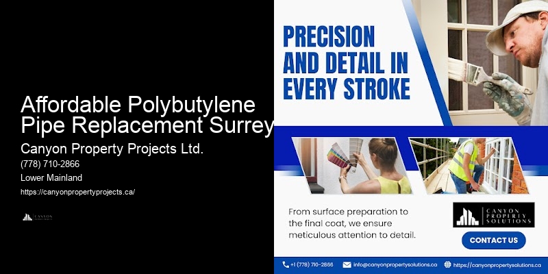 Polybutylene Pipe System Replacement Affordable Polybutylene Pipe Replacement Surrey