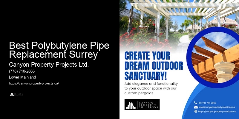 Polybutylene Pipe Replacement Experience Best Polybutylene Pipe Replacement Surrey