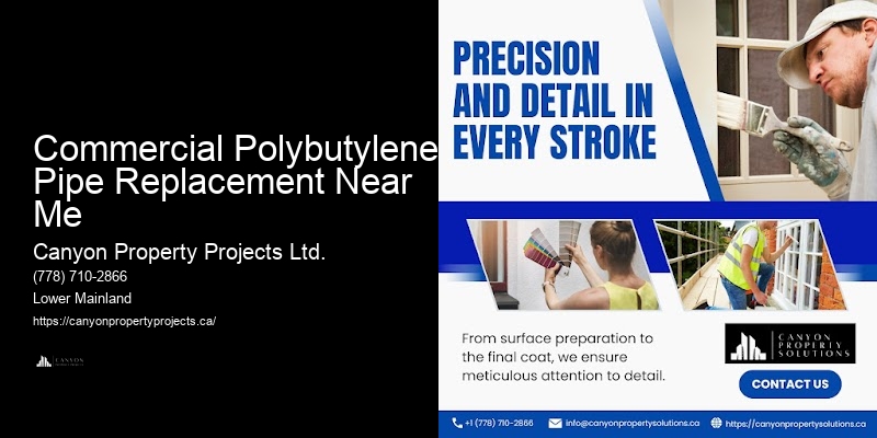 Commercial Polybutylene Pipe Replacement Near Me Polybutylene Replacement for Water Efficiency