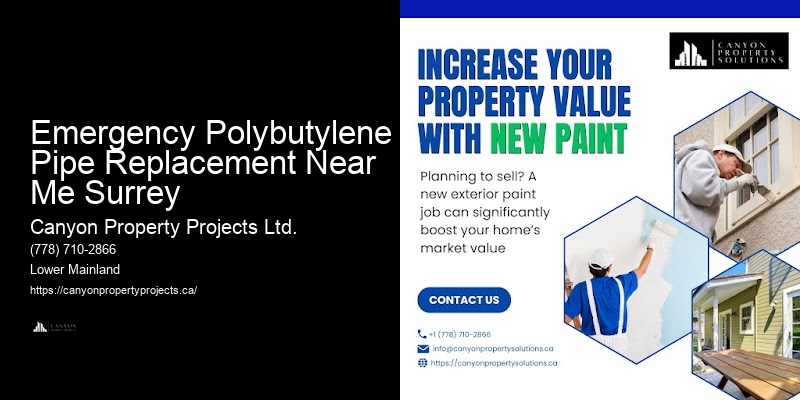 Polybutylene Pipe Replacement Warranties Emergency Polybutylene Pipe Replacement Near Me Surrey