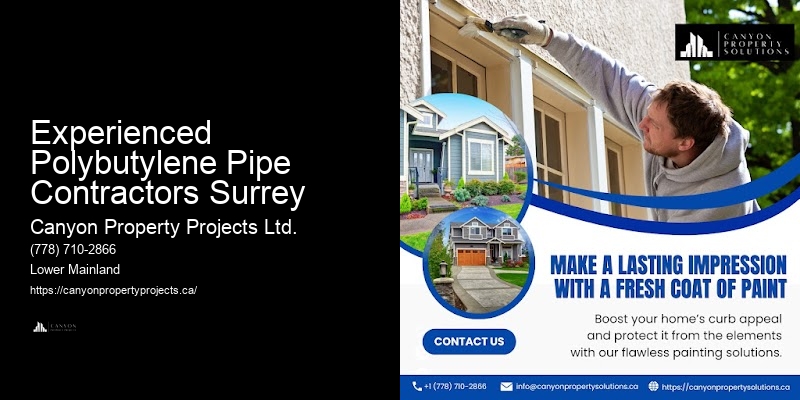 Professional Polybutylene Pipe Replacement in Experienced Polybutylene Pipe Contractors Surrey