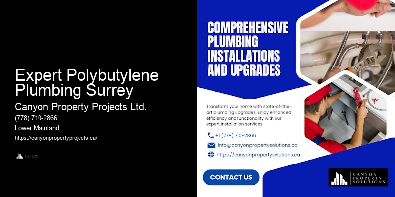 Guaranteed Polybutylene Pipe Replacement Expert Polybutylene Plumbing Surrey